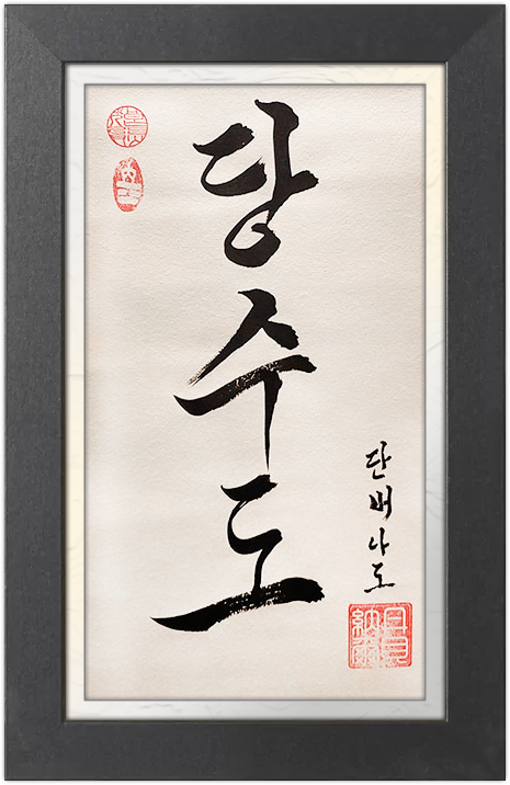 Tang Soo Do painting by Master Dan Bernardo - www.danbernardo.com